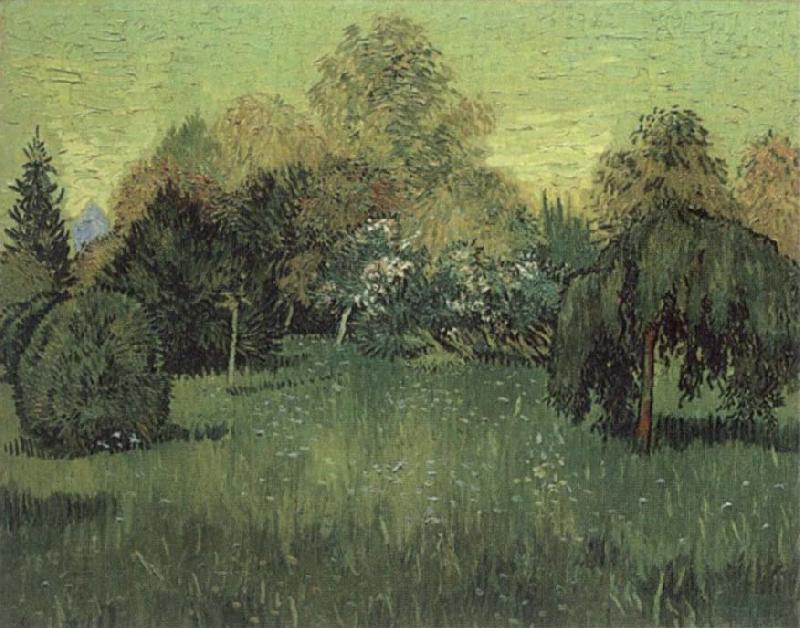 Vincent Van Gogh The Poet-s Garden China oil painting art